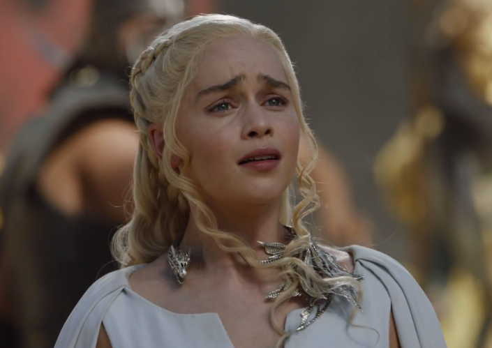 Once again, Daenerys' eyebrows were on point.